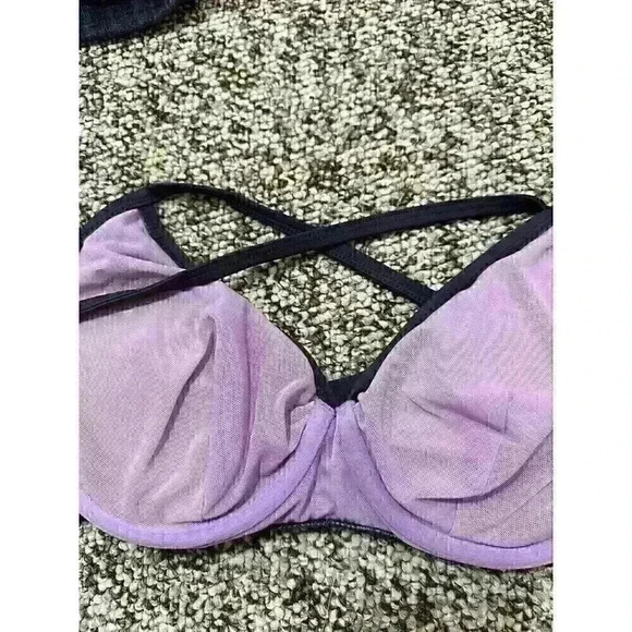 ATHLETA Paisley Floral Twist Front Bikini Top—SZ. 34 DDD - Picture 6 of 8